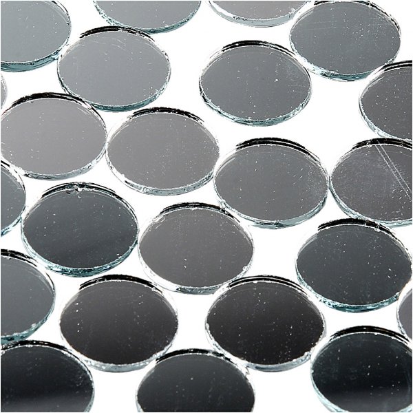 Mosaque miroir - ronde - 18 mm - 400 pcs