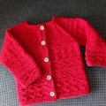 Image client Fil DROPS Merino Extra Fine Uni Color - 50g - Rouge (11)