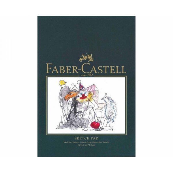 Bloc  dessin Faber-Castell 160gr Coll - A4