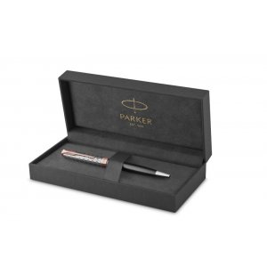 Stylo bille Parker Sonnet - Métal & Gris PGT - Bleu moyen Stylo bille Parker Sonnet - Métal & Gris PGT - Bleu moyen