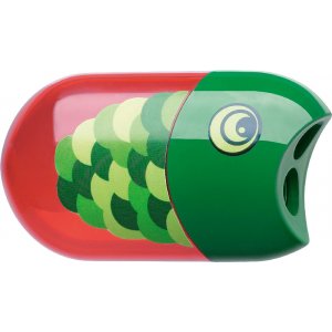 Taille-crayon et gomme - Motif animalier Taille-crayon et gomme - Motif animalier