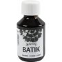 Peinture batik - noir - 100 ml
