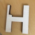 Image client Lettres en bois non traité 80x5 mm - H