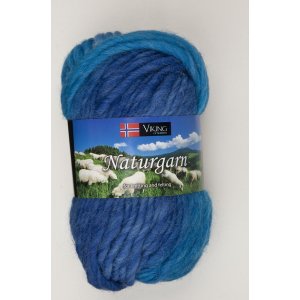 Fil Viking Fil naturel 50g - Multi Turquoise (629) Fil Viking Fil naturel 50g - Multi Turquoise (629)