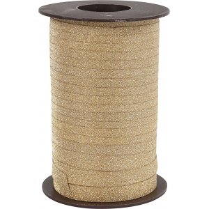Cordon cadeau - doré - paillettes - 100 m Cordon cadeau - doré - paillettes - 100 m