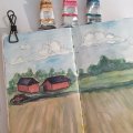 Image client Peinture aquarelle Lukas 1862 24Ml - Vert de Prusse (1157)