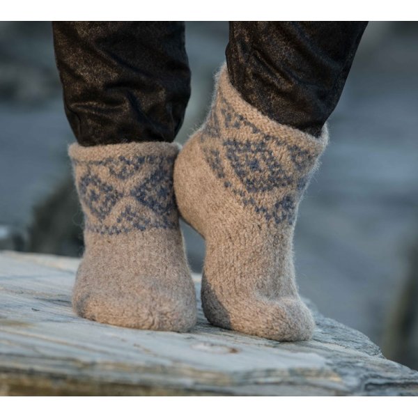 Patron tricot - Chaussons (1309-21)