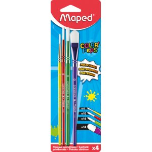 Set de pinceaux - Maped - paquet de 4 Set de pinceaux - Maped - paquet de 4