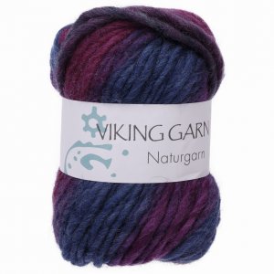 Fil Viking Fil naturel 50g - Multi rouge/bleu (675) Fil Viking Fil naturel 50g - Multi rouge/bleu (675)