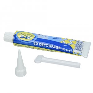 Tube en silicone - 80 ml avec embout Tube en silicone - 80 ml avec embout