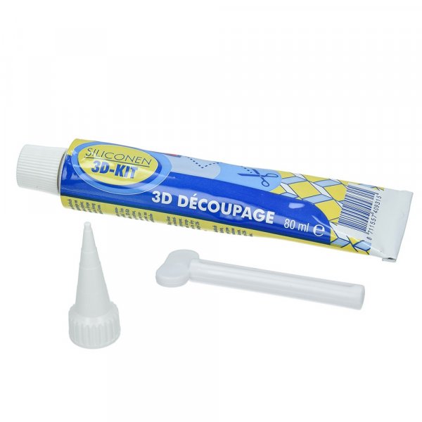 Tube en silicone - 80 ml avec embout