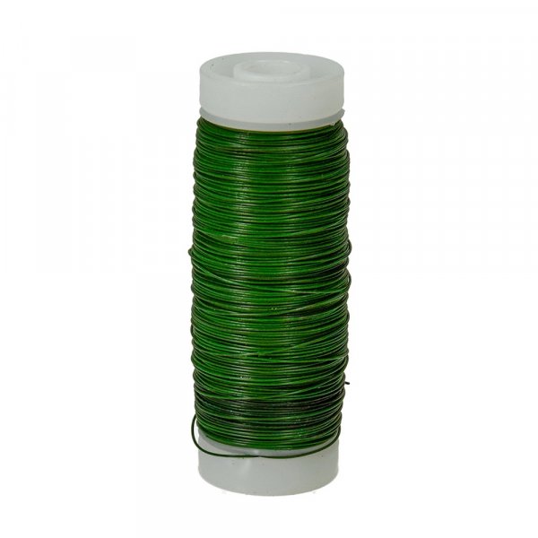 Fil fleur 0,35 mm - vert 50 g = 60 m