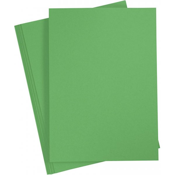 Carton coloré - vert herbe - A4 - 180 g - 20 feuilles Carton coloré - vert herbe - A4 - 180 g - 20 feuilles