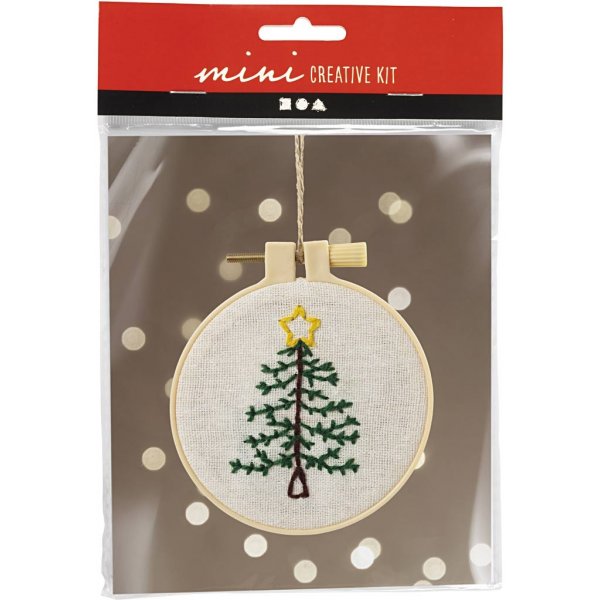 Mini Kit DIY Broderie - Sapin de Noël Mini Kit DIY Broderie - Sapin de Noël