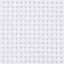 Tissu  broder Ada extra doux - blanc - 50x50 cm, 35 carrs par 10 cm