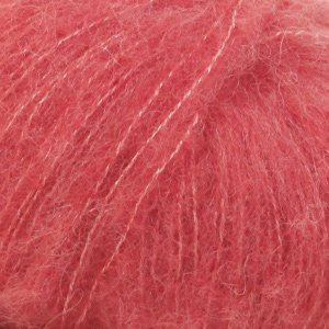 Fil DROPS Brushed Alpaca Silk - 25g - Corail (06) Fil DROPS Brushed Alpaca Silk - 25g - Corail (06)