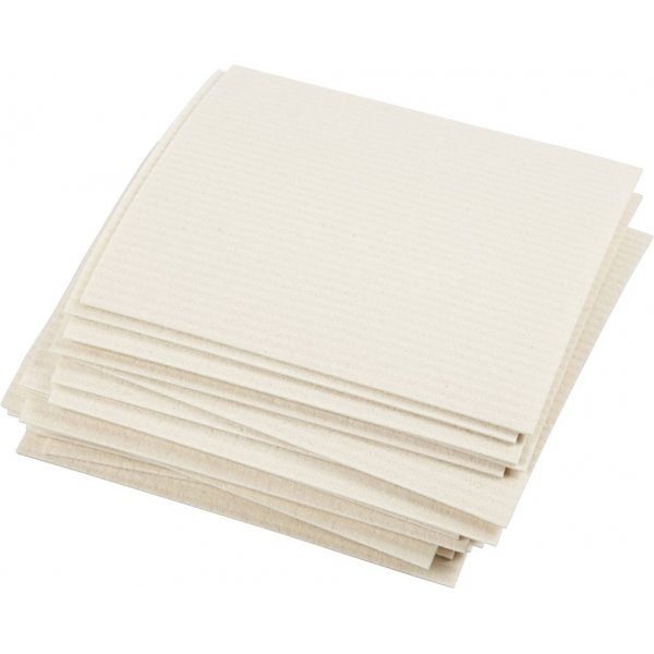 Torchons - blanc cass - 20 pcs