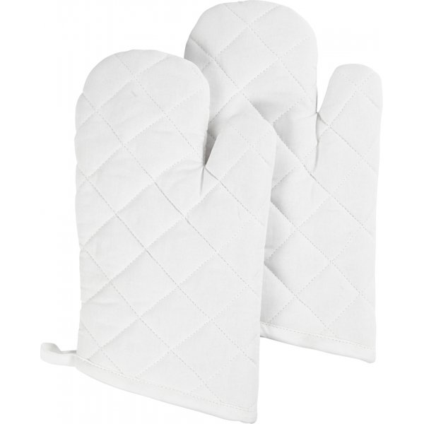 Gants de grill - blancs - 1 paire