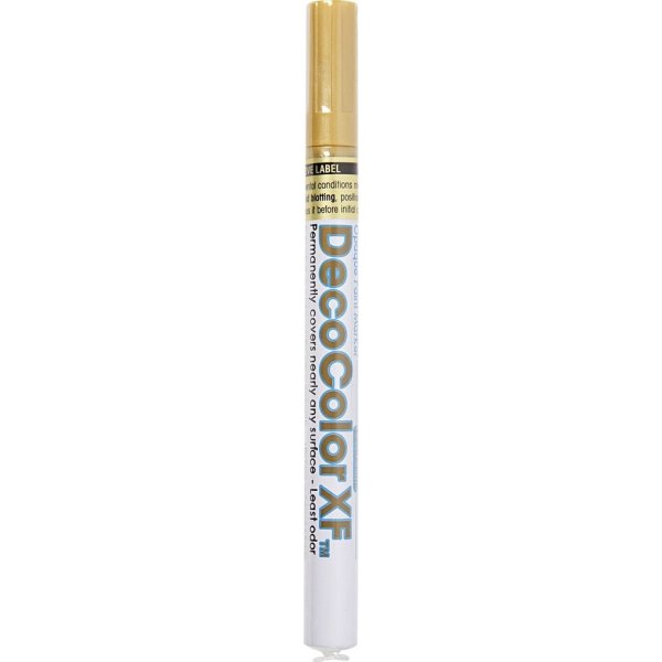 Stylo marqueur dcoratif - or - 0,8