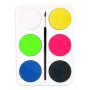 Palette avec rondelles de couleurs
