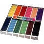 Crayons de couleur Colortime - couleurs mélangées - 12 x 24 pcs
