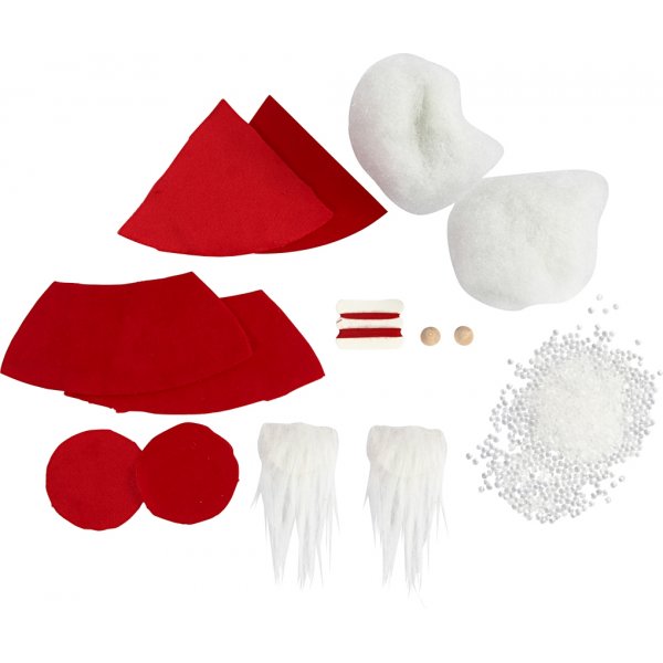 Mini Kit DIY - rouge - Pères Noël Mini Kit DIY - rouge - Pères Noël
