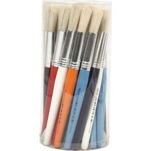 Pinceaux pour enfants - ronds - 30 pcs Pinceaux pour enfants - ronds - 30 pcs