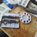 Image client Palette en plastique Ronde
