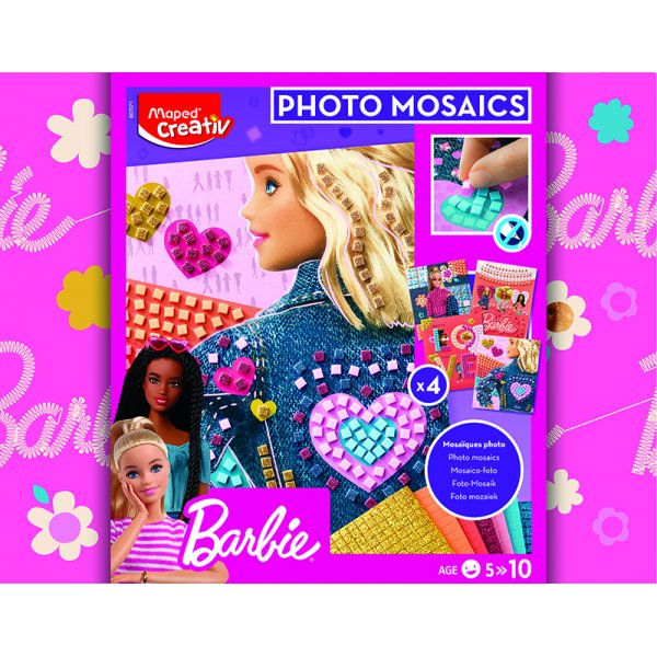Barbie - Maped - Mosaïque de photos (5+ ans)