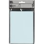 Carte - bleu clair - 10,5 x 15 cm - 10 pcs