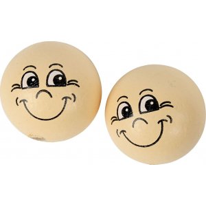Faces en bois - Ø22 mm - ivoire - 10 pcs Faces en bois - Ø22 mm - ivoire - 10 pcs