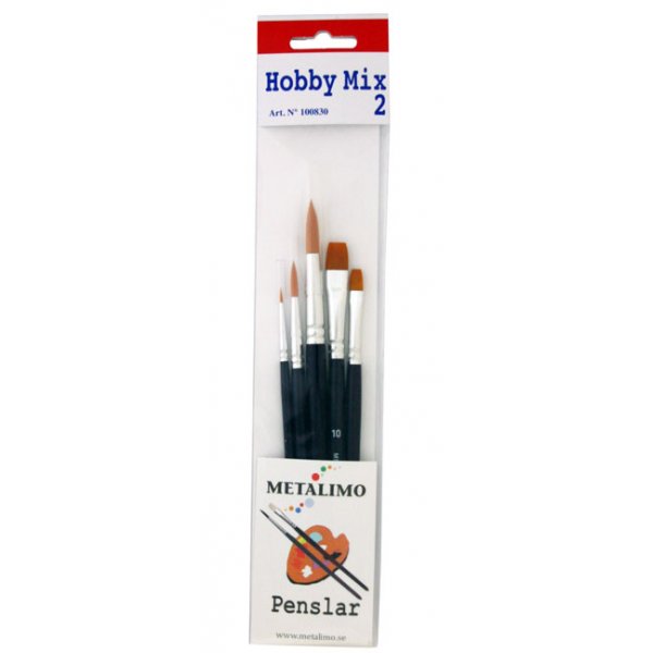 Jeu de pinceaux - Hobby Mix 2