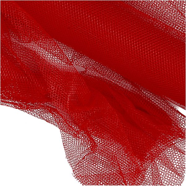 Tulle - rouge - 5 m Tulle - rouge - 5 m