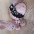 Image client Fil Black Sheep Lisa 8/4 50g - Rose poudré clair (440)