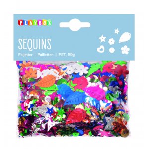 M�lange de paillettes