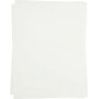 Feuille de transfert - transparente - pour textiles lgers - 5 feuilles