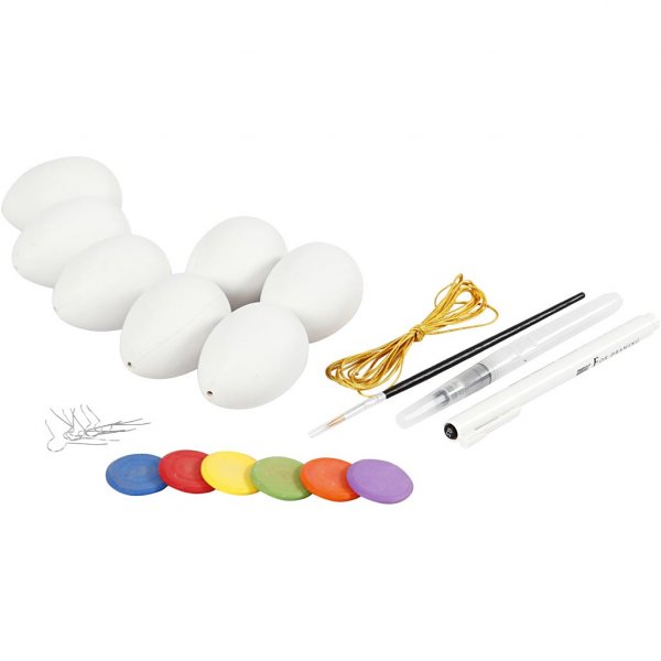 Kit de bricolage pour peindre des ?ufs de Pâques Kit de bricolage pour peindre des ?ufs de Pâques