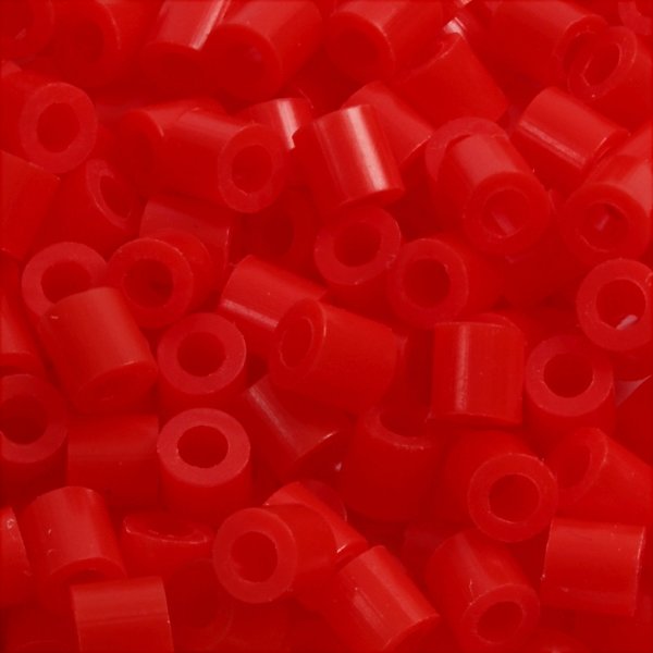 Perles tube - rouge clair (32225) - moyen - 1100 pcs