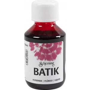 Peinture batik - rose - 100 ml Peinture batik - rose - 100 ml