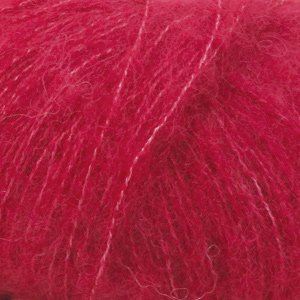 Fil DROPS Brushed Alpaca Silk - 25g - Rouge (07) Fil DROPS Brushed Alpaca Silk - 25g - Rouge (07)