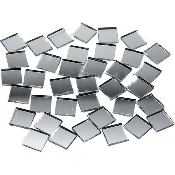 Mosaque miroir - 10 x 10 mm - 500 pcs