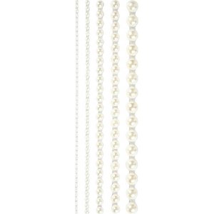 Strass - blanc - 2-8 mm - 140 pcs Strass - blanc - 2-8 mm - 140 pcs