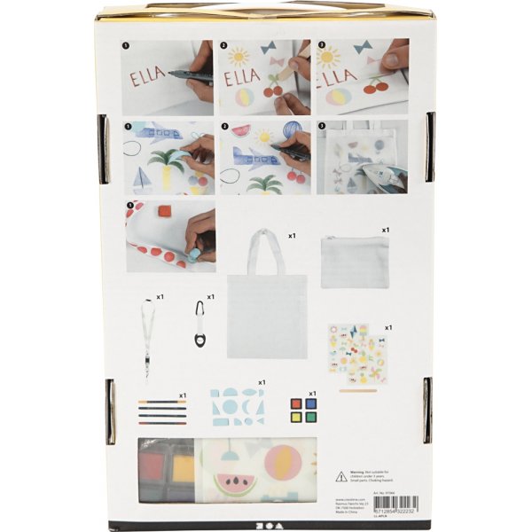 Ensemble de matriel - Cratif avec des textiles