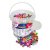 Perles en plastique en seau Congo - 1000 pcs Perles en plastique en seau Congo - 1000 pcs