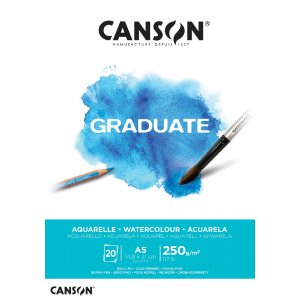 Bloc aquarelle Graduate 250g 20 feuilles Bloc aquarelle Graduate 250g 20 feuilles
