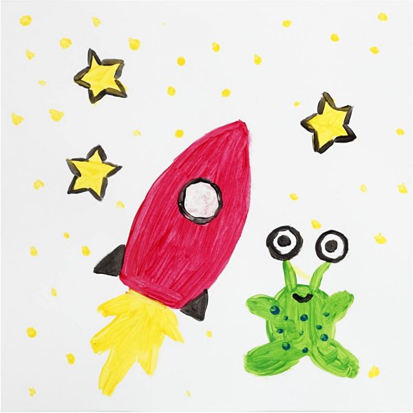 Peinture scolaire - Acrylique - couleurs standards - brillante - 6 x 20 ml Peinture scolaire - Acrylique - couleurs standards - brillante - 6 x 20 ml