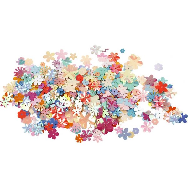 Paillettes - couleurs pastel - 10 g
