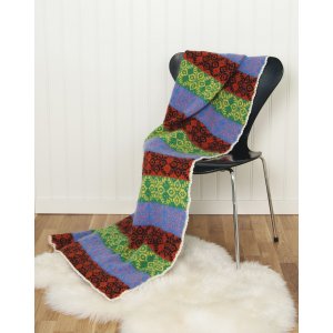 Patron tricot - Plaid et Coussin Patron tricot - Plaid et Coussin
