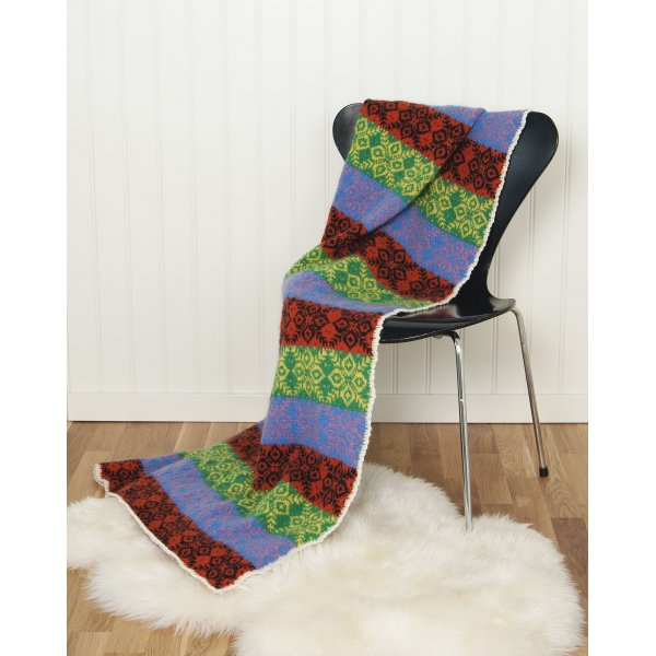 Patron tricot - Plaid et Coussin
