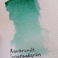 Image client Peinture aquarelle Rembrandt 1/2 tasse - Vert-2-Vert émeraude
